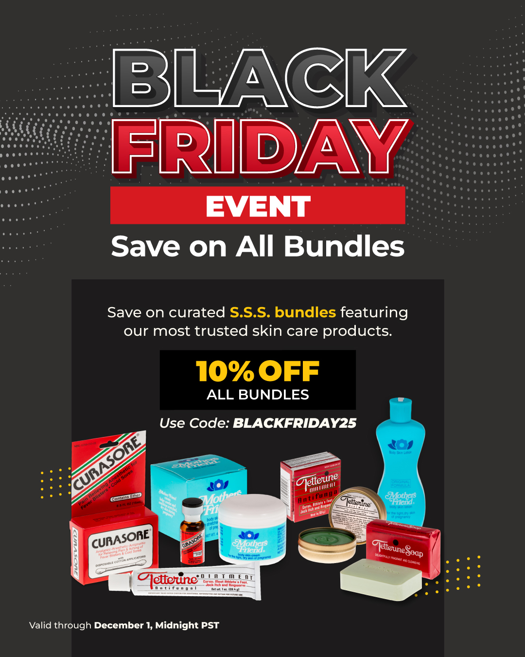 Shop SSS Black Friday skin care deals