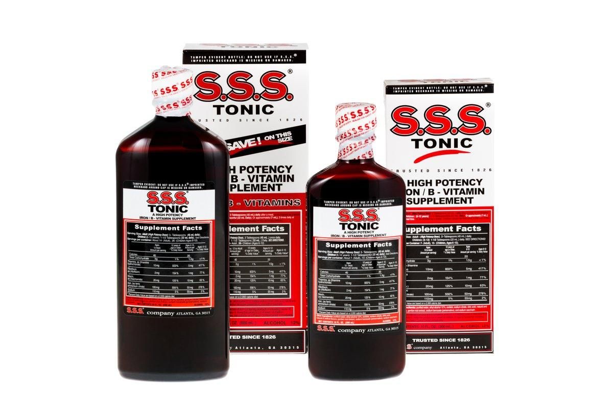 sss tonic packaging