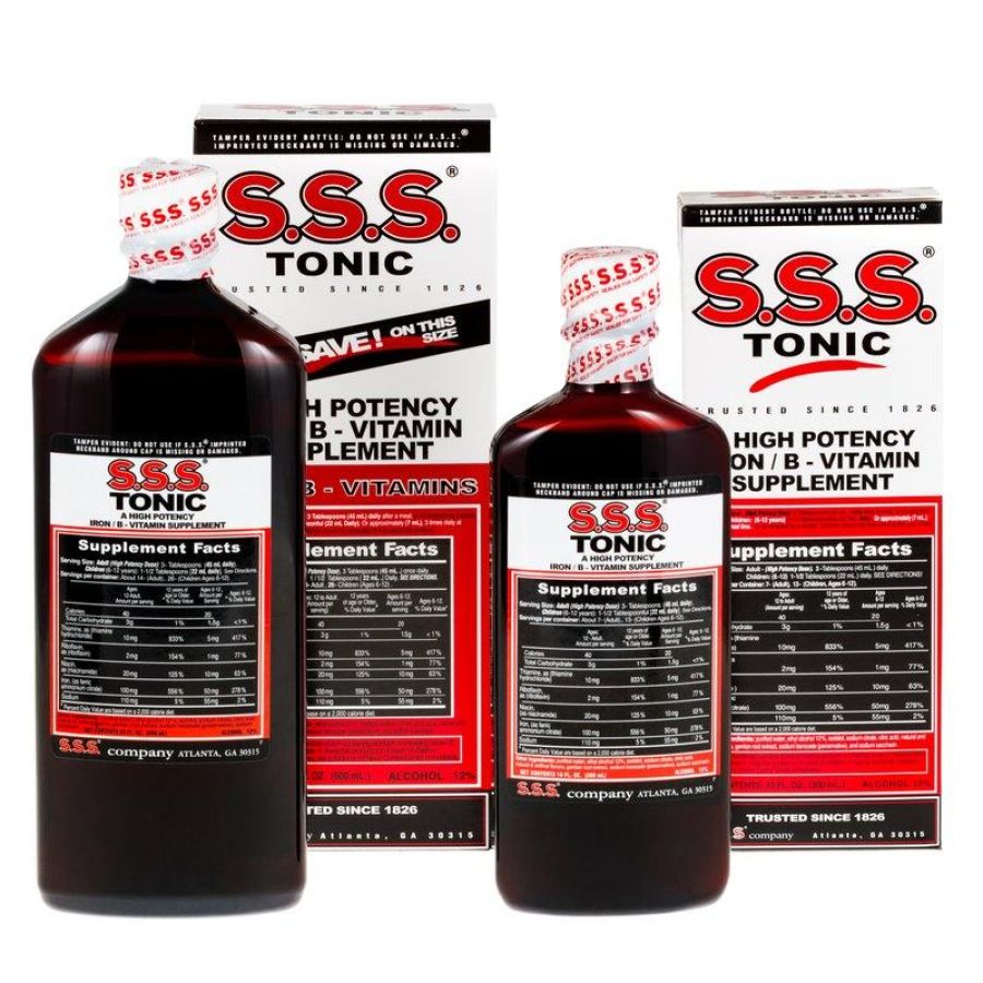 sss tonic packaging